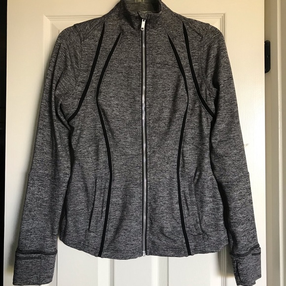 lululemon athletica Tops - Heather Grey Lululemon Zip Up